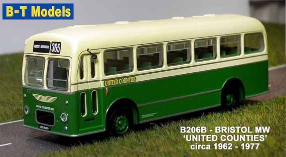 United Counties Bristol MW6G ECW